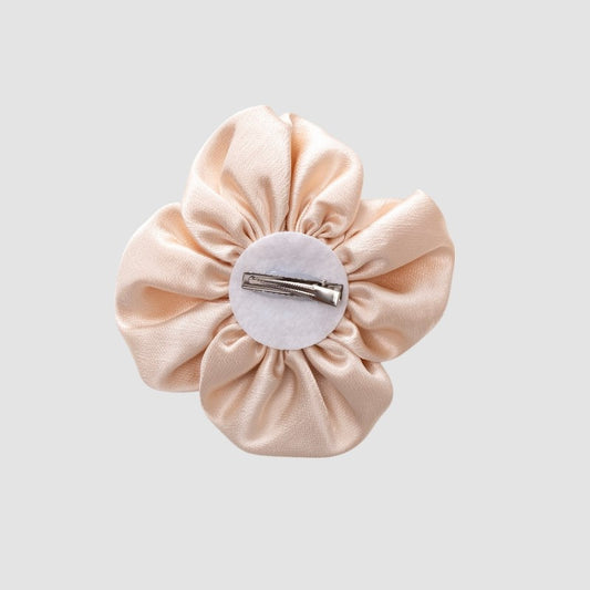 Сатенена фиба в бежово