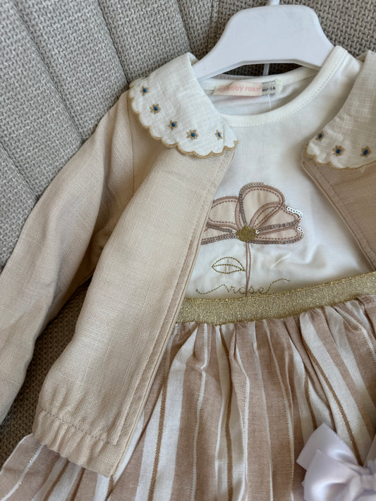Комплект „Бежова сифония“ 🌸✨