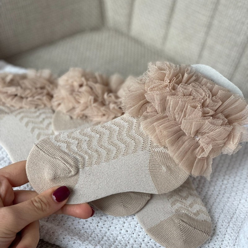 Ту-ту чорапки БЕЖОВИ