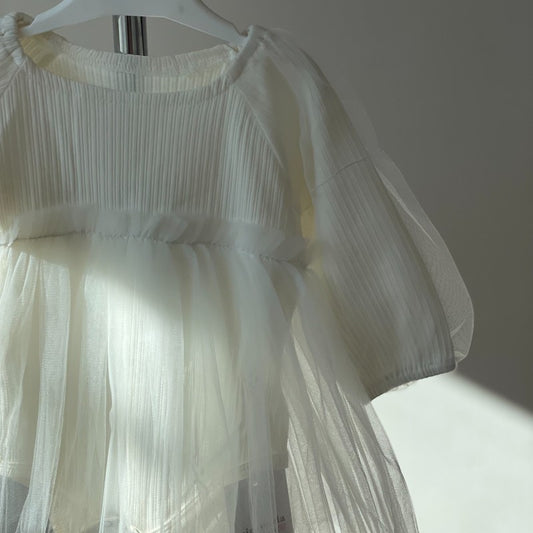 Официално боди с тюл