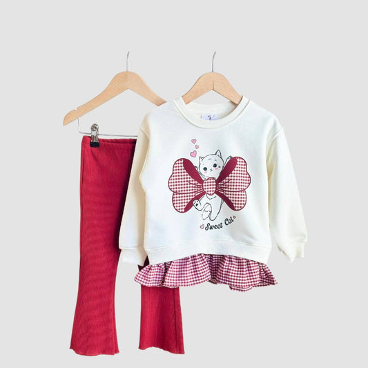 Детско екипче „Sweet Cat“ – стил и комфорт в едно