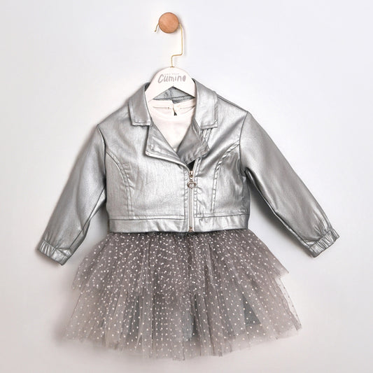 Комплект от три части – яке, блуза и пола