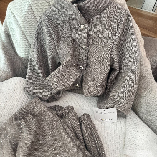 Спортно-елегантен детски комплект в две части