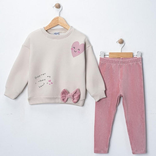 Детски комплект с ватирана блуза