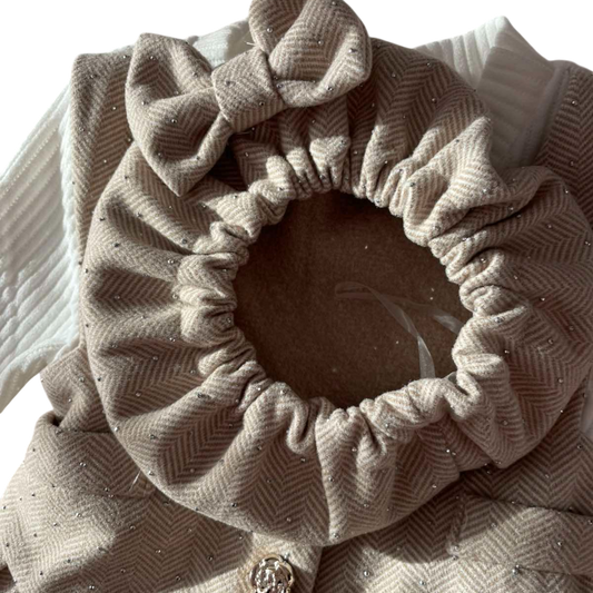 Очарователна детска рокличка с шапка