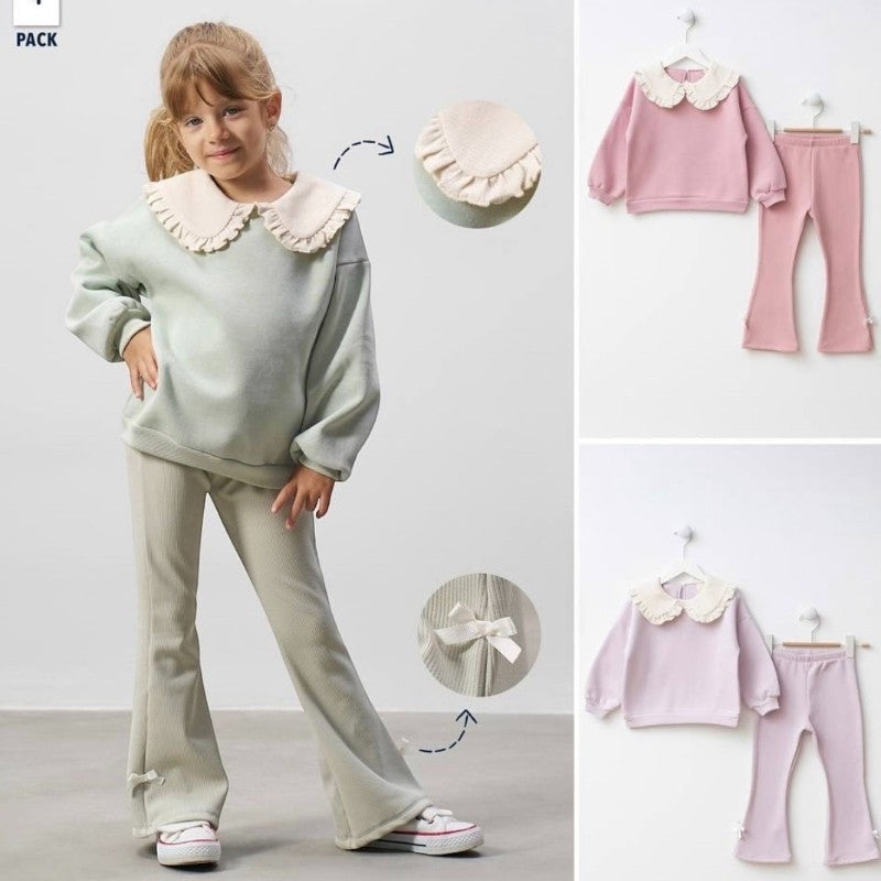 Розов комплект с яка и панделка (Copy)